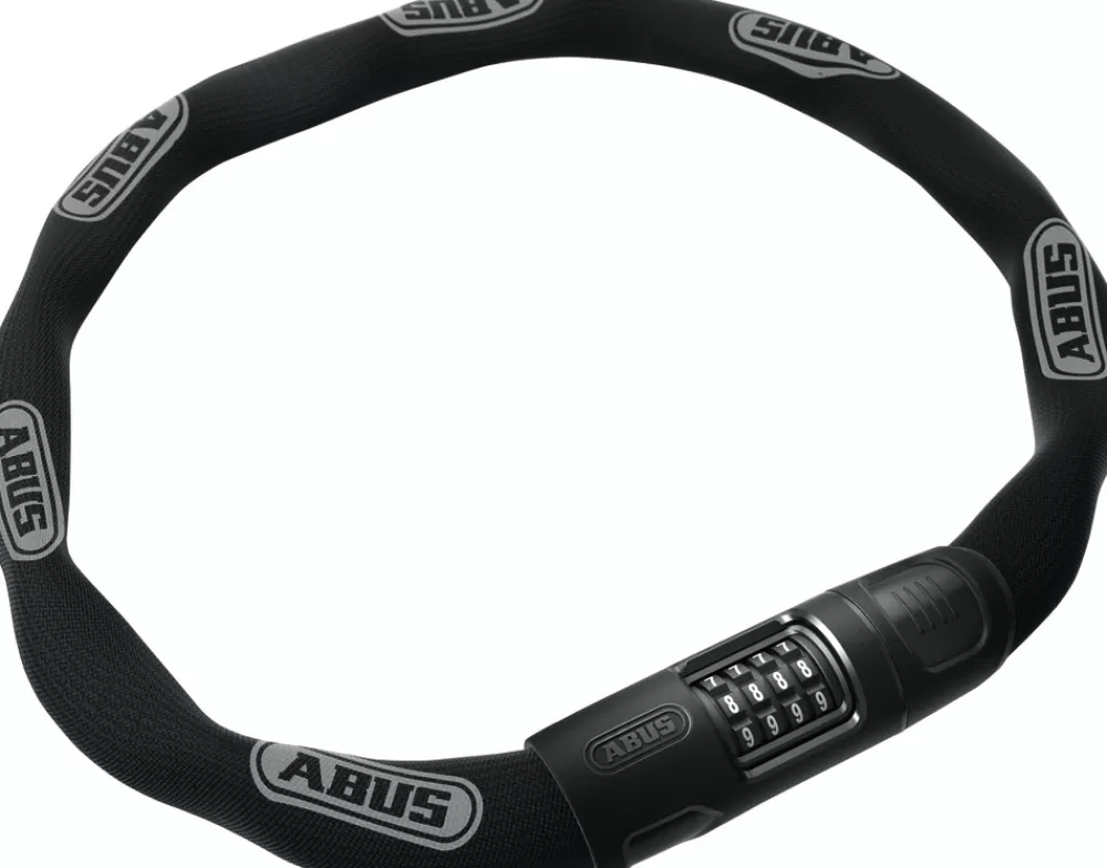 ABUS Cykellås | Kædelås 8808 Combo - 110cm - Sort Black