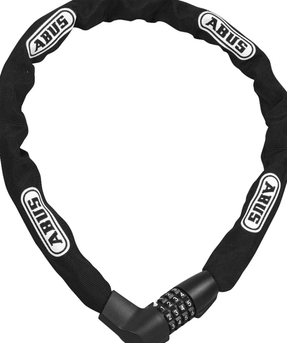ABUS Cykellås | Kædelås 1385 Tresor M/kode, Sort