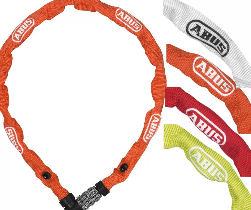 ABUS Cykellås | Kædelås Til Børn 1200 M/kode orange