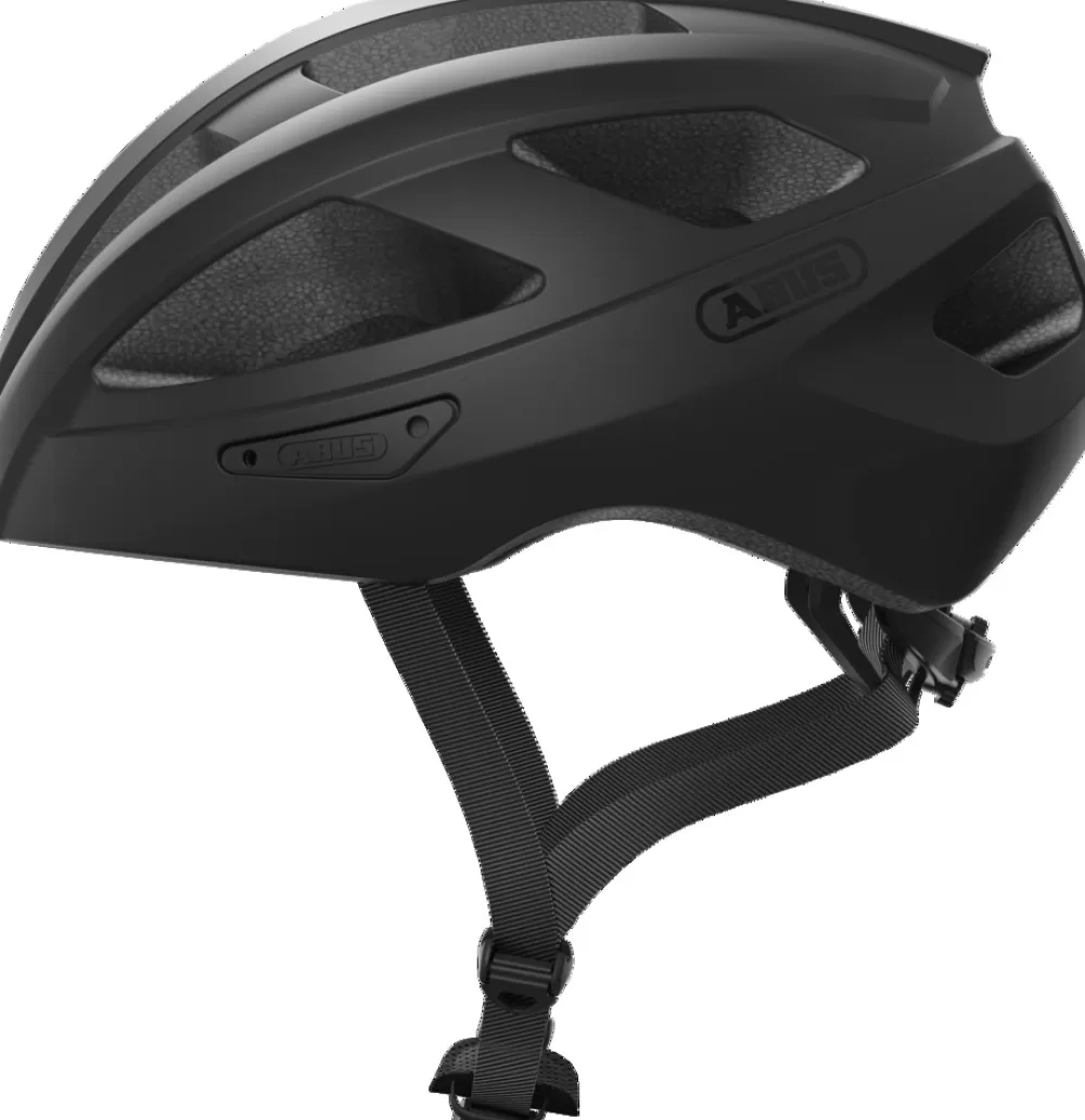 ABUS Cykeltøj Til Herre | Cykelhjelme | Macator - Sort Velvet Black