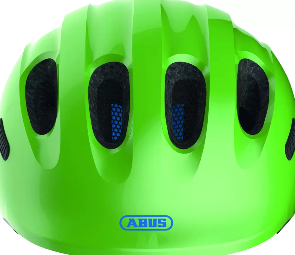 ABUS Cykelhjelme | Smiley 2.1 MIPS M. LED - Grøn Sparkling Green