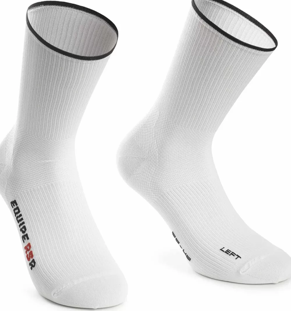 Assos Sokker | Cykeltøj Til Herre | RSR Socks Race Sokker - Hvid