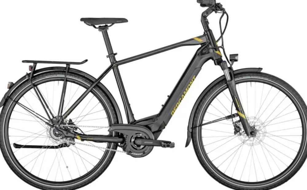 Bergamont Elcykler | E-Horizon N8 CB 500 Gent 2022 black gold dust (shiny)