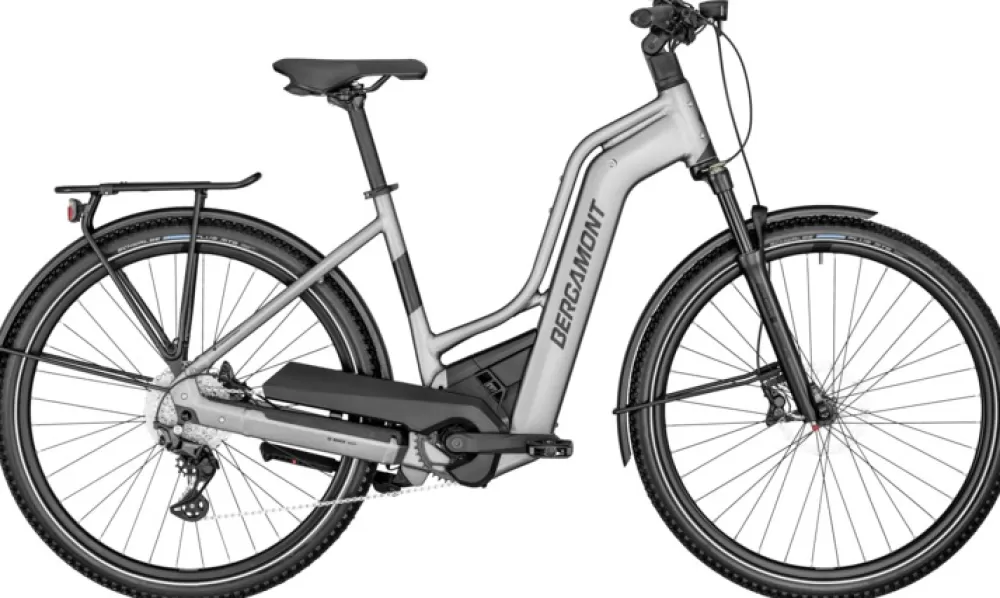 Bergamont Elcykler | E-Horizon Premium SUV Amsterdam 2022 chrome silver (matt)