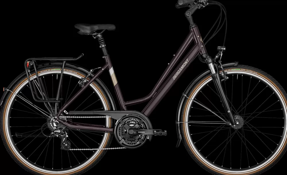 Bergamont Damecykler | Horizon 3 Amsterdam 2024 - Lilla shiny rosso black