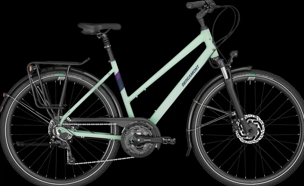 Bergamont Damecykler | Horizon 6 Lady 2024 - Grøn matt mint green
