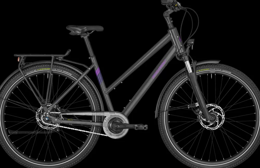 Bergamont Damecykler | Horizon Plus N8 FH Lady 2024 - Grå shiny dark grey