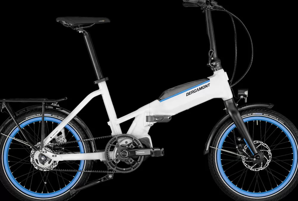 Bergamont Elcykler | Paul-E EQ Expert 2022 - Hvid white/cyan (shiny)