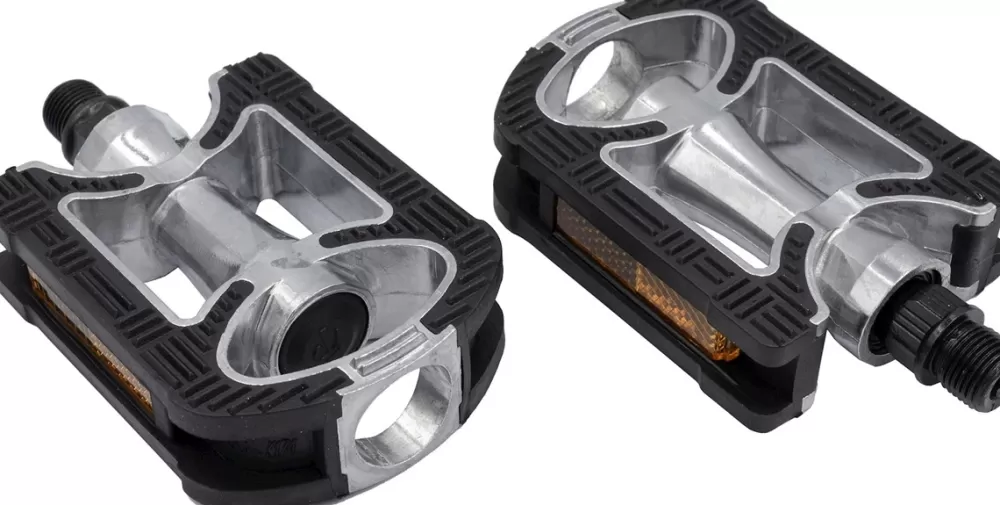 Bike Attitude Pedaler & Klamper*City Pedal M. Alu Body & TPR Gummi