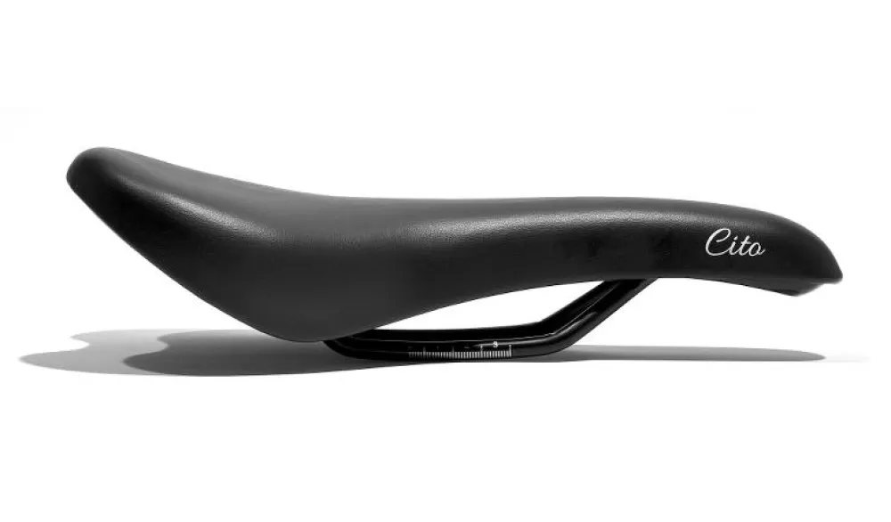 BikePartner Cykelsadel | CITO Sport Gel - Sort