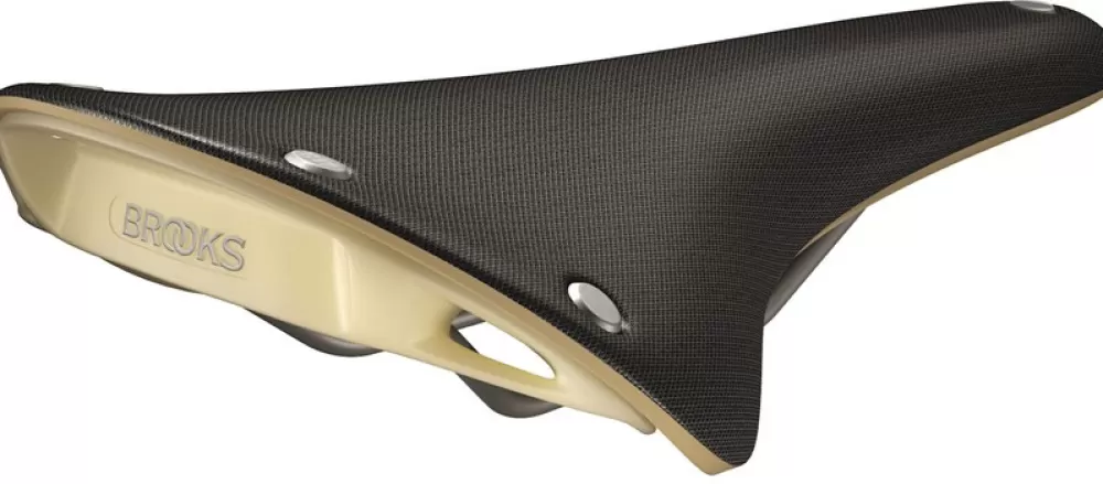 Brooks Cykelsadel | Cambium C17 Recycled Nylon / Wood Frame - Black