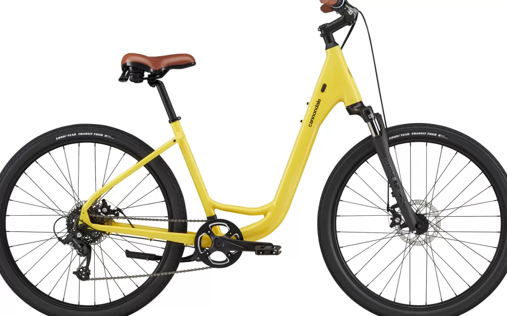 Cannondale Damecykler | Adventure 2 2024 - Laguna Yellow