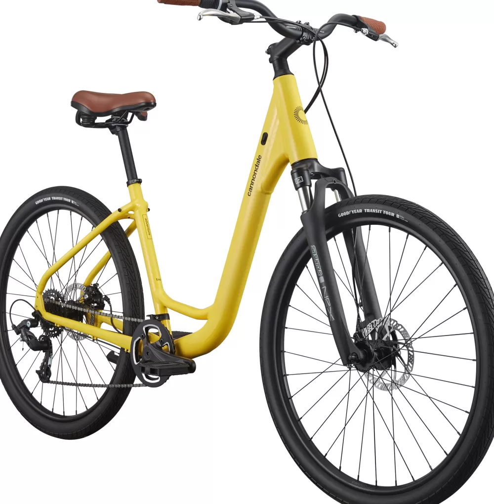 Cannondale Damecykler | Adventure 2 2024 - Laguna Yellow