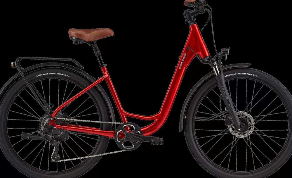 Cannondale Damecykler | Adventure EQ 2024 - Rød Candy Red