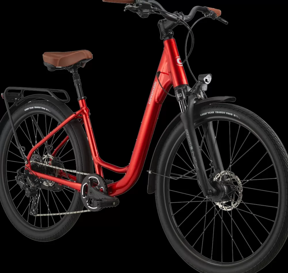 Cannondale Damecykler | Adventure EQ 2024 - Rød Candy Red