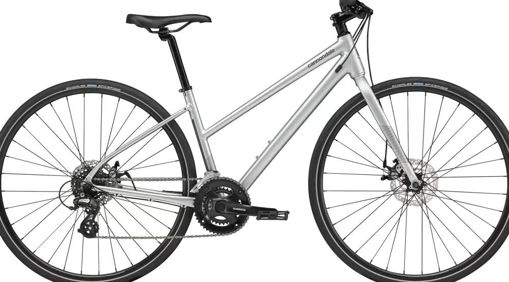 Cannondale Damecykler | Quick 5 Remixte Dame 2024 - Sølv Sage Gray