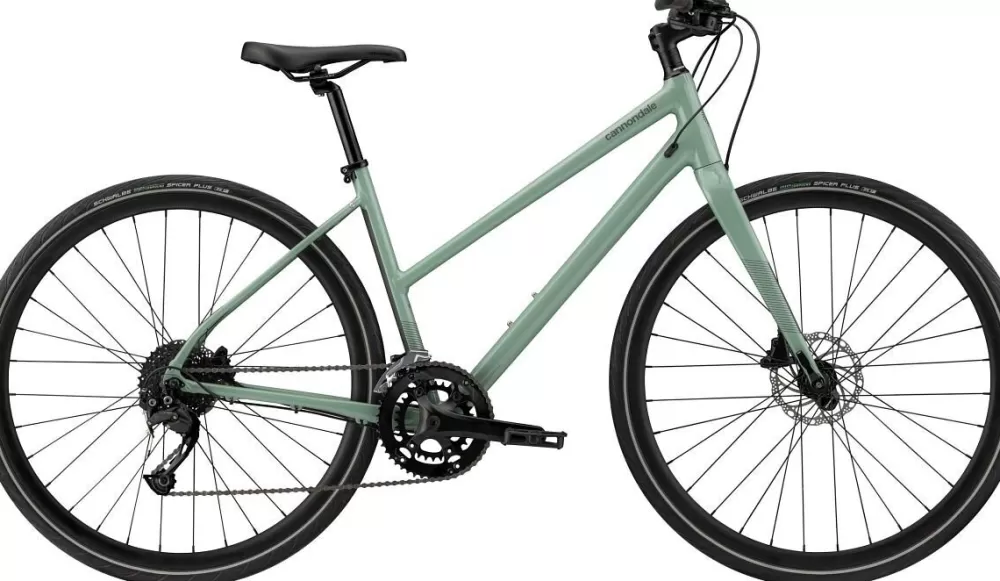 Cannondale Damecykler | Quick 3 Remixte Dame 2024 - Turkis Sage
