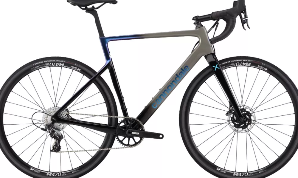 Cannondale Gravel Cykler | Racercykler | SuperSix EVO CX 2022 - Sort/Grå Purple Haze