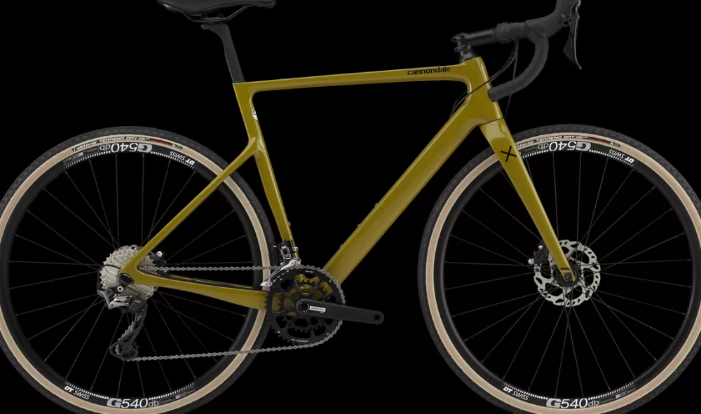 Cannondale Gravel Cykler | Racercykler | SuperSix EVO SE 2 2023 - Gul olive green