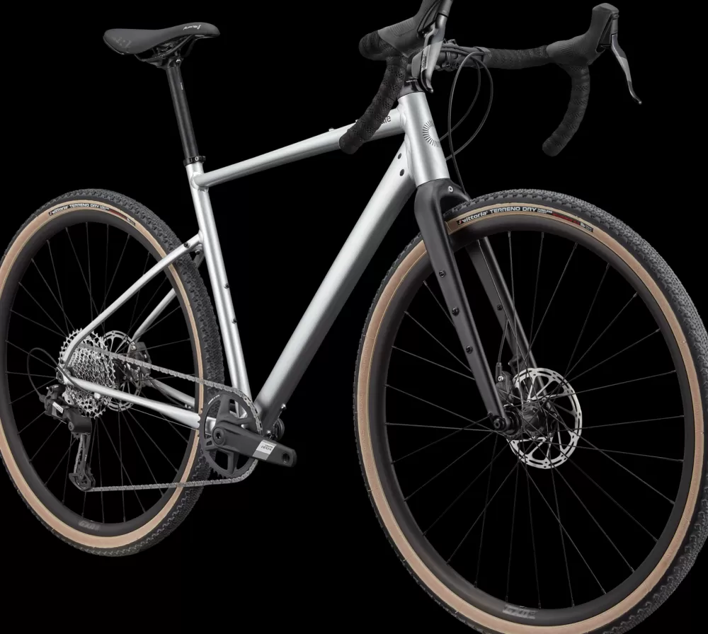 Cannondale Gravel Cykler | Racercykler | Topstone Apex 1 2024 - Grå Mercury