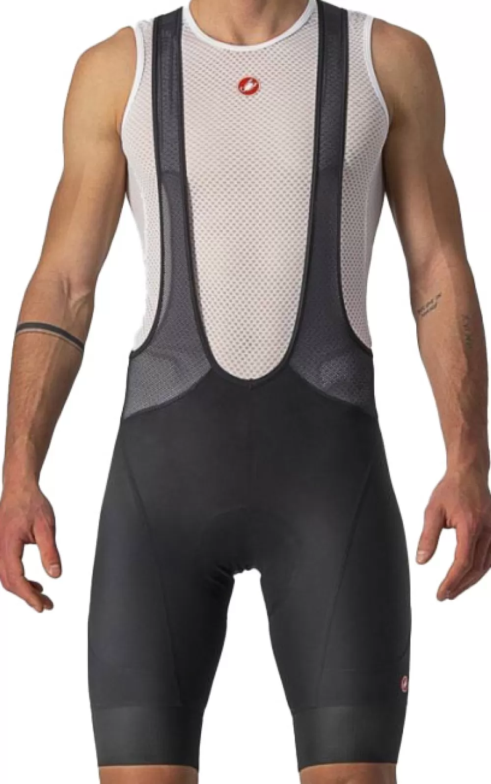 Castelli Cykelshorts | Cykeltøj Til Herre | ENDURANCE 3 BIBSHORT Cykelbukser - Sort Black
