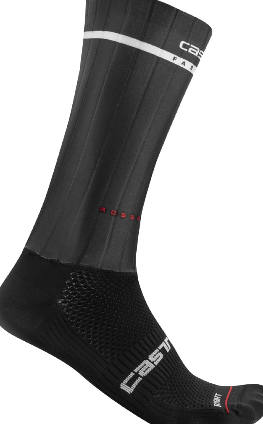 Castelli Sokker | Cykeltøj Til Herre | FAST FEET 2 SOCK - Sort Black