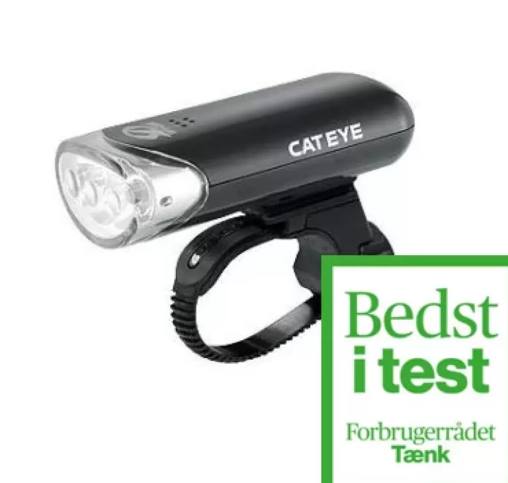CatEye Cykellygter | HL-EL135 Forlygte (TESTVINDER) - Sort