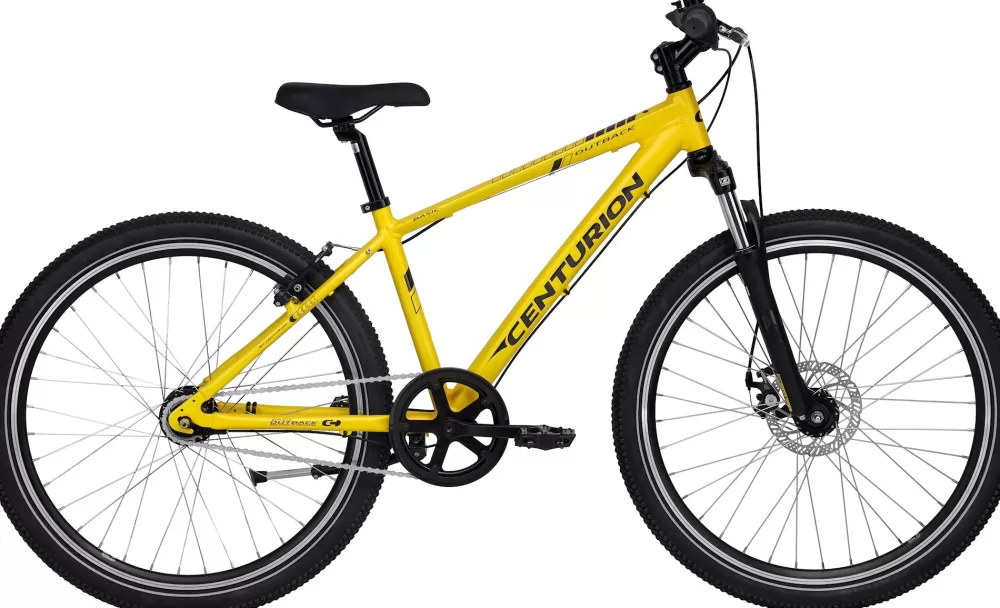 Centurion Børnecykler | Basic Outback Dreng 26" 7g 2023 - Gul
