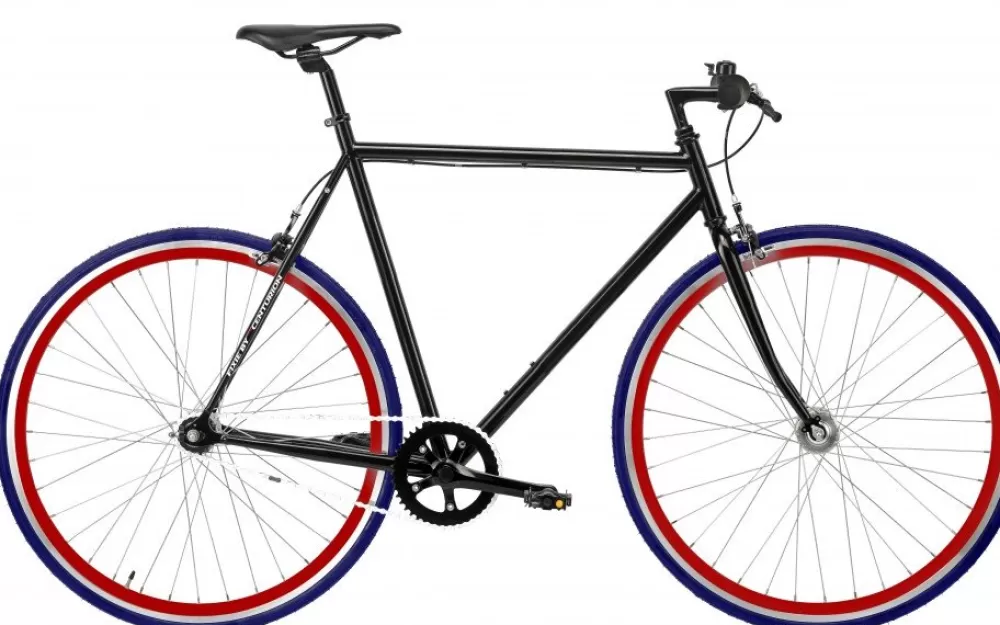 Centurion Herrecykler | Fixie 1g (rød/blå Hjul) - KAMPAGNE