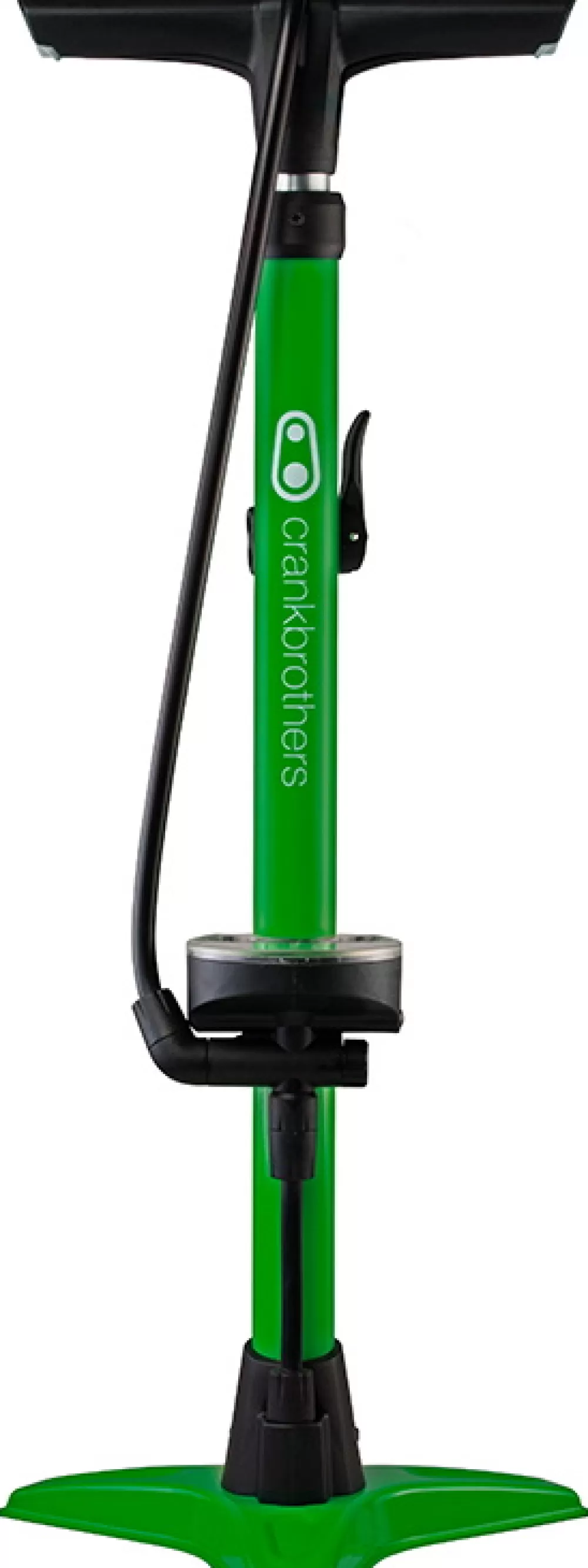 CrankBrothers Cykelpumper | Floor Pump / Fodpumpe Gem W. Analog Gauge - 160psi/11bar - Grøn