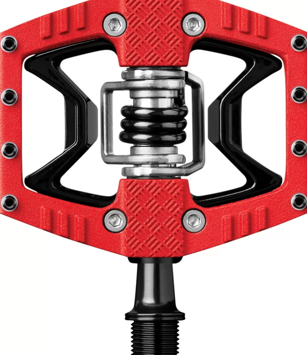 CrankBrothers Pedaler & Klamper*Pedal Double Shot 3 - Rød