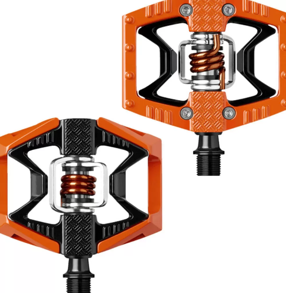 CrankBrothers Pedaler & Klamper*Pedal Double Shot - Orange