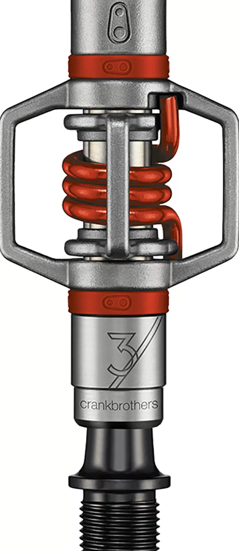 CrankBrothers Pedaler & Klamper*Pedal Eggbeater 3 - Sølv