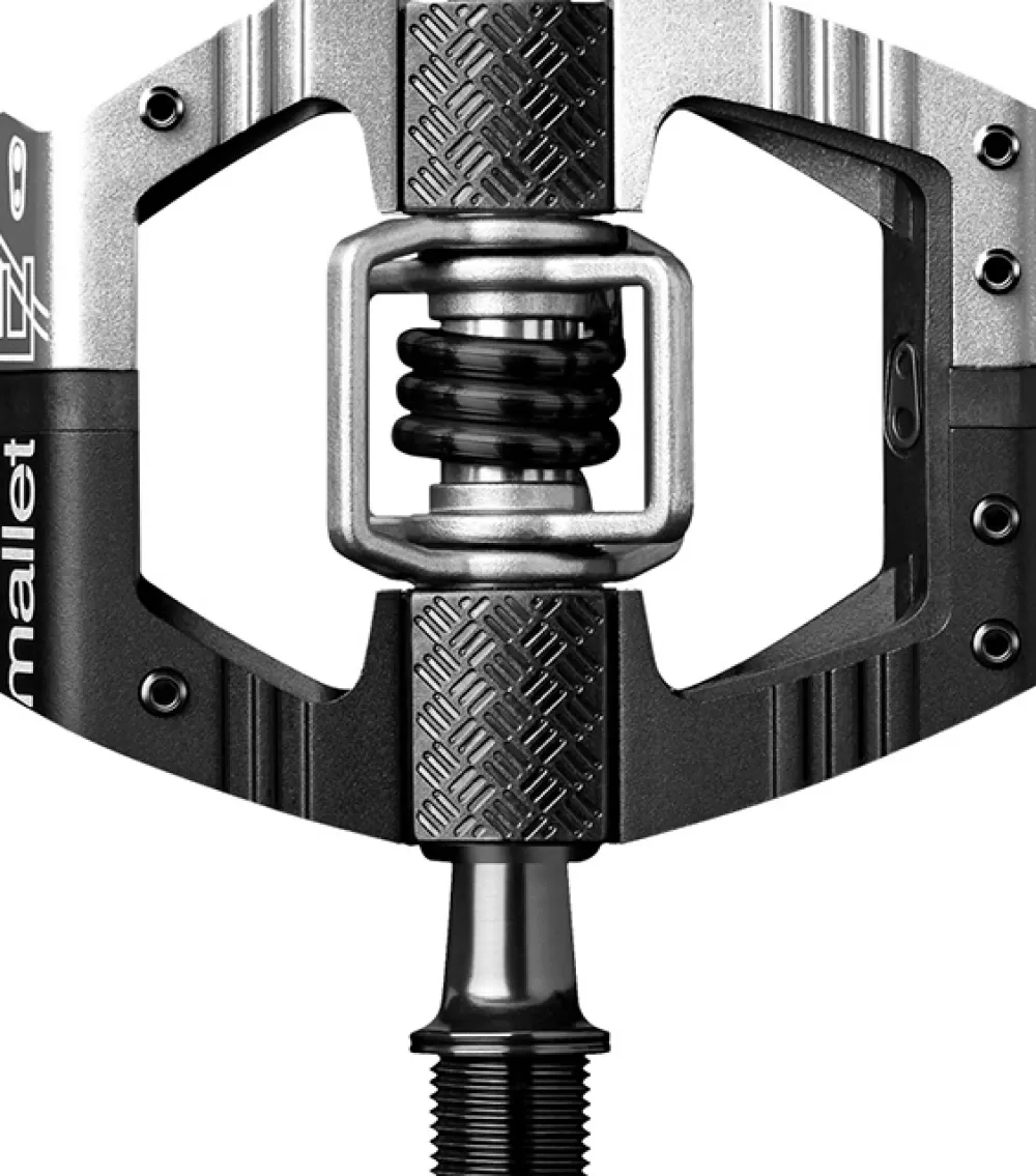 CrankBrothers Pedaler & Klamper*Pedal Mallet E Long Spindle - Silver