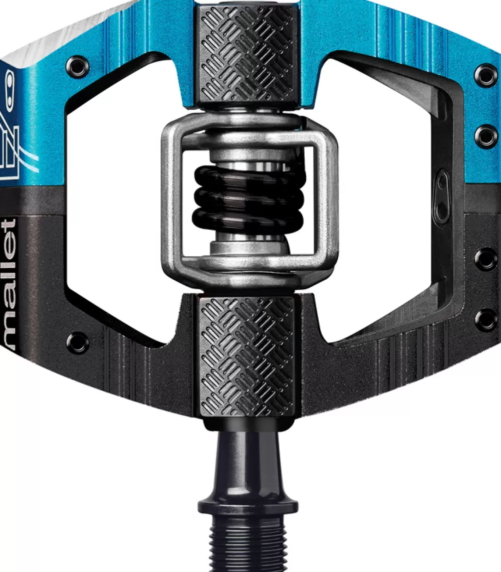 CrankBrothers Pedaler & Klamper*Pedal Mallet E LS - Blå/Sort