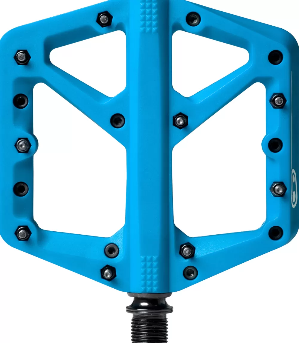 CrankBrothers Pedaler & Klamper*Pedal Stamp 1 - Large - Blå