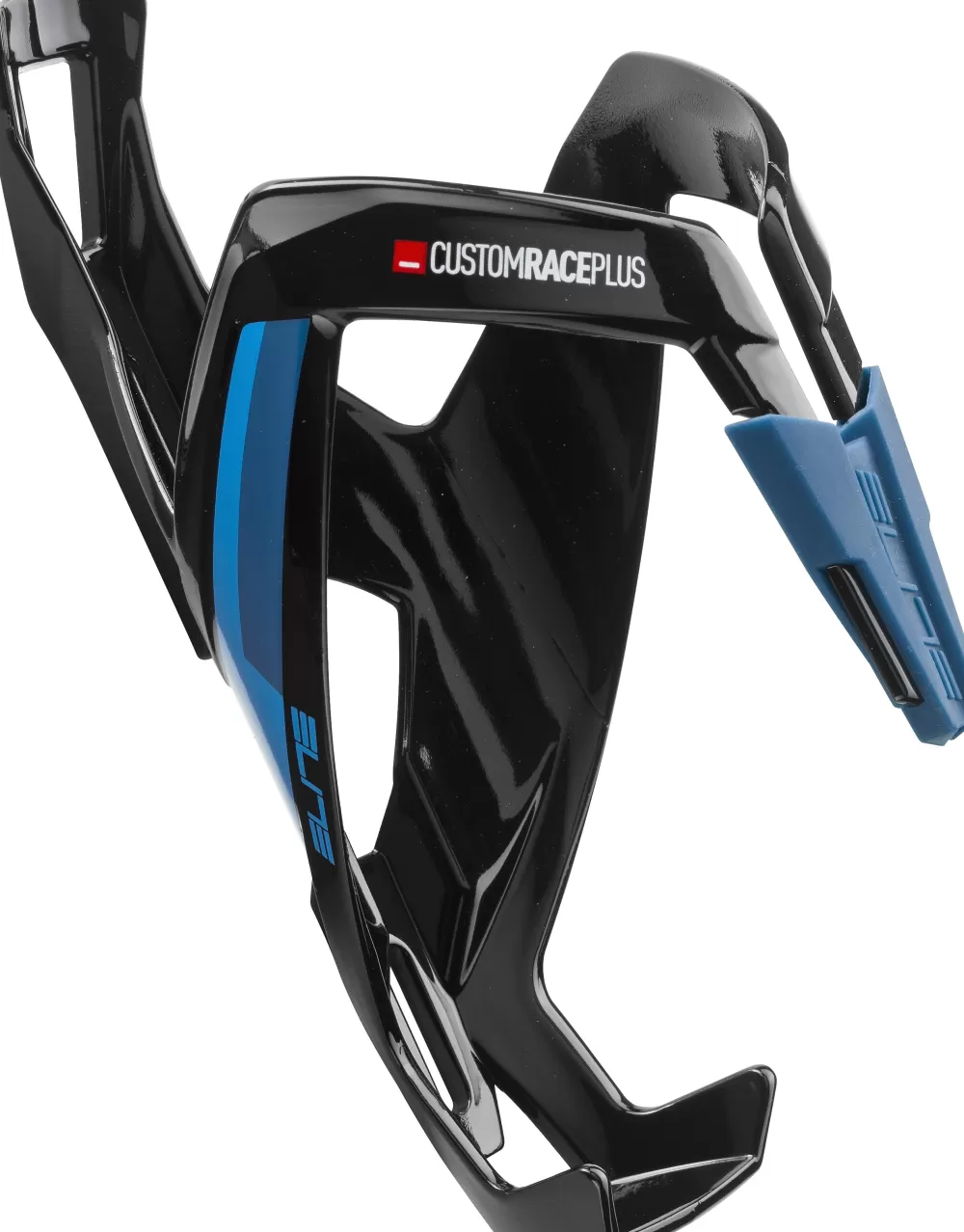 Elite Flaskeholdere*Flaskeholder CustomRace+ - Sort Glossy Blå