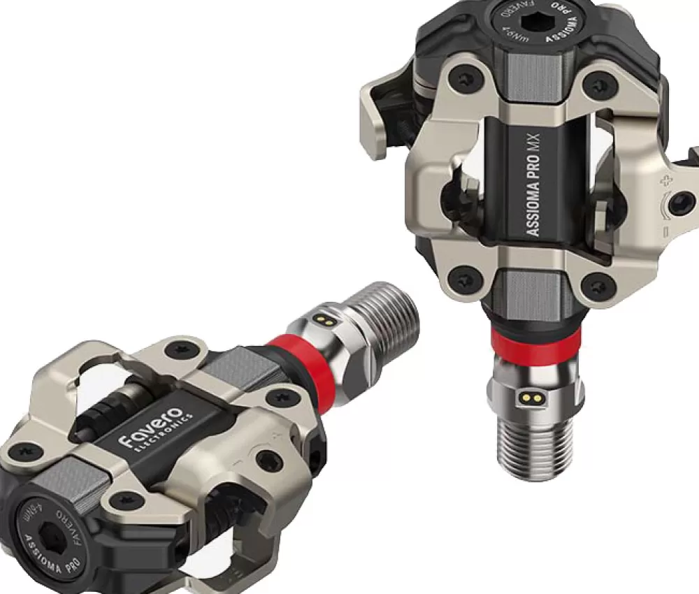 Favero Wattmåler | Pedaler & Klamper*ASSIOMA PRO DUO MX-2 Wattmåler / Wattpedal