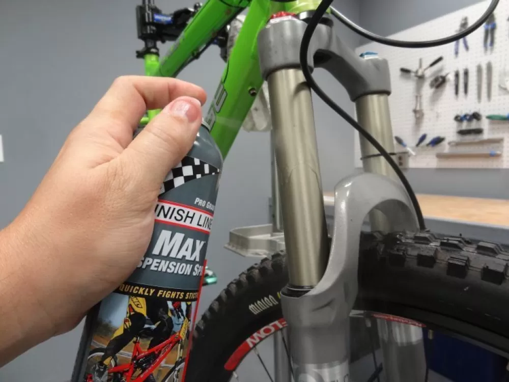 Finish Line Olie / Fedt*Forgaffel Spray (Gaffeldeo) 266ml