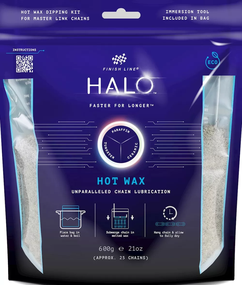 Finish Line Olie / Fedt*HALO Hot Wax Granulat 600g Pose