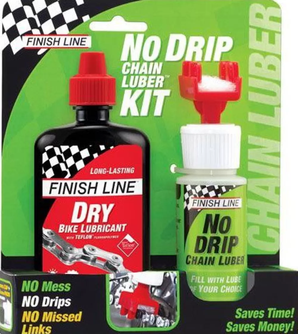 Finish Line Olie / Fedt*No-Drip Flaske + Plus Dry Lube 12cl