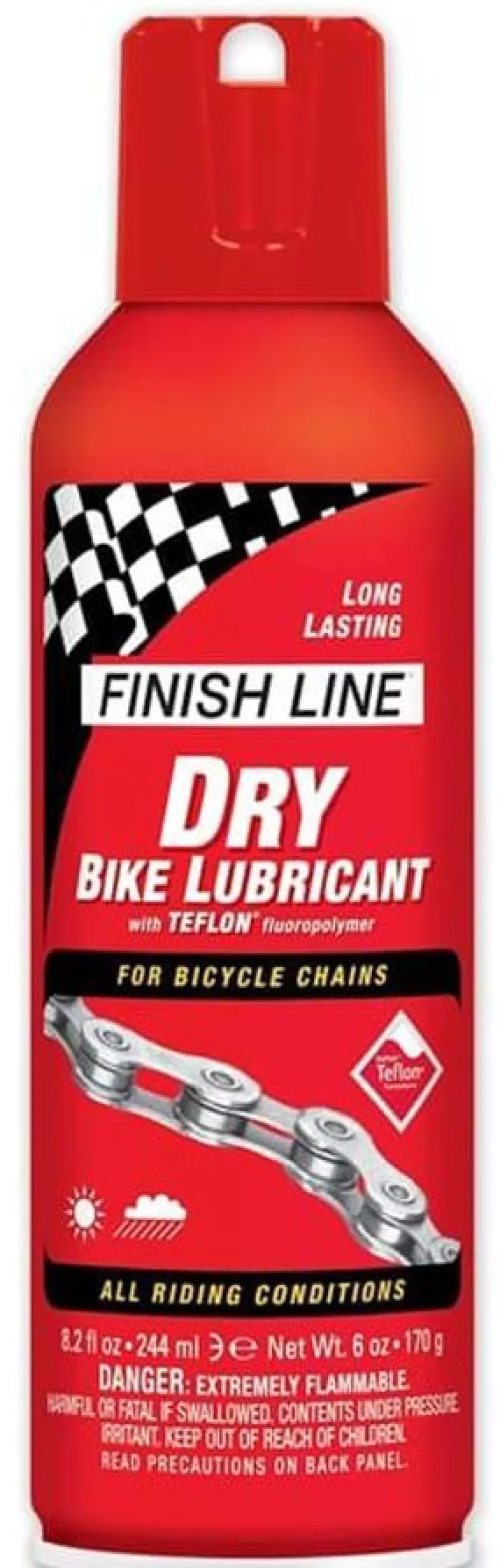 Finish Line Olie / Fedt*Olie Teflon Spray - Dry Lube 240cl