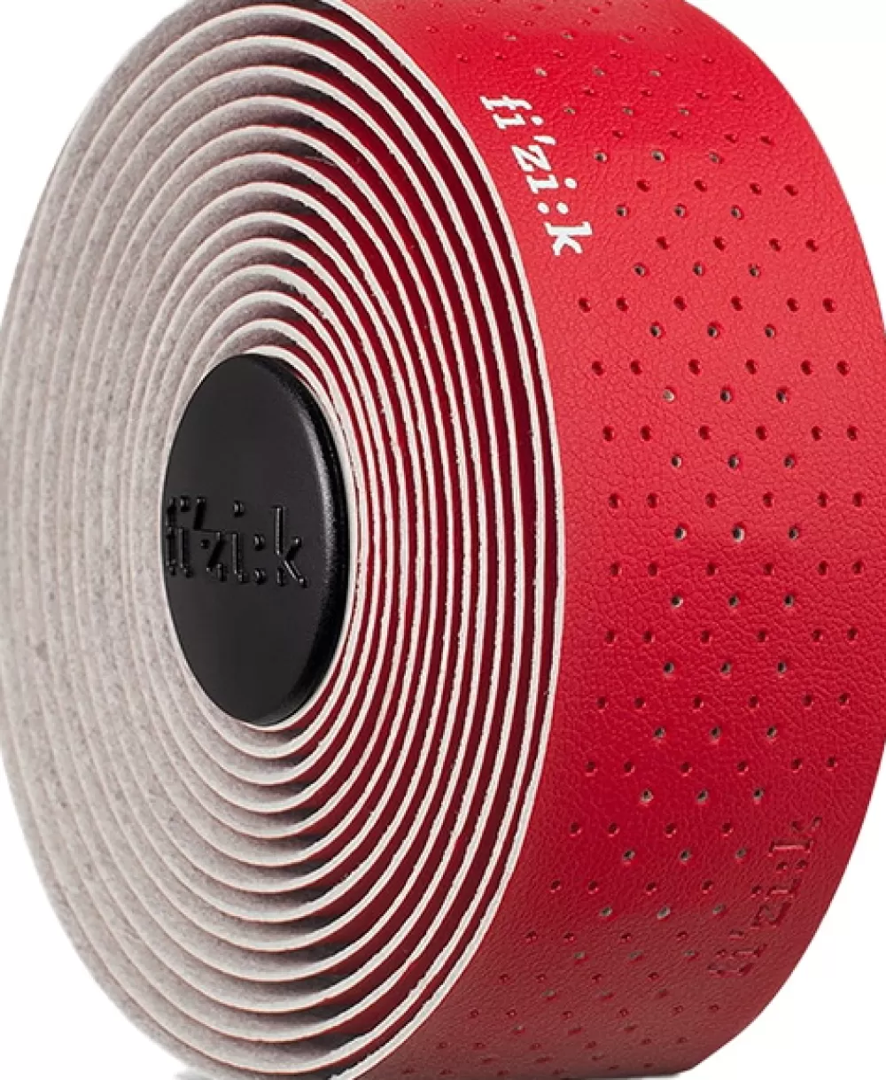 Fizik Styrbånd*Classic Bar Tape Tempo Microtex Styrbånd, 2 Mm - Rød