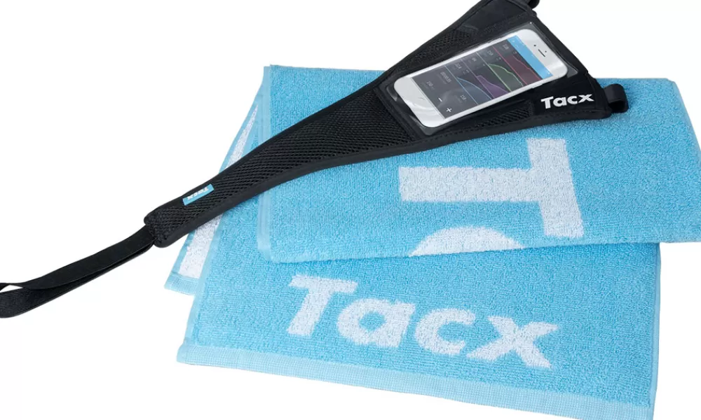 Tacx Hometrainer*Garmin Svedsæt (inkl. Håndklæde Og Smartphone-svedcover)