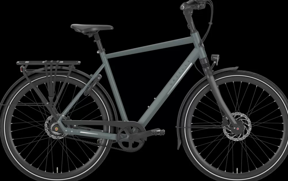 Gazelle Herrecykler | Chamonix S8 Herre 2024 - Blå petrol bluematte