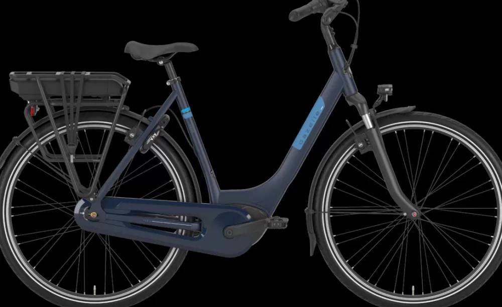 Gazelle Elcykler | Paris C7 HMB Dame 7g 2024 - Blå Navy Blue