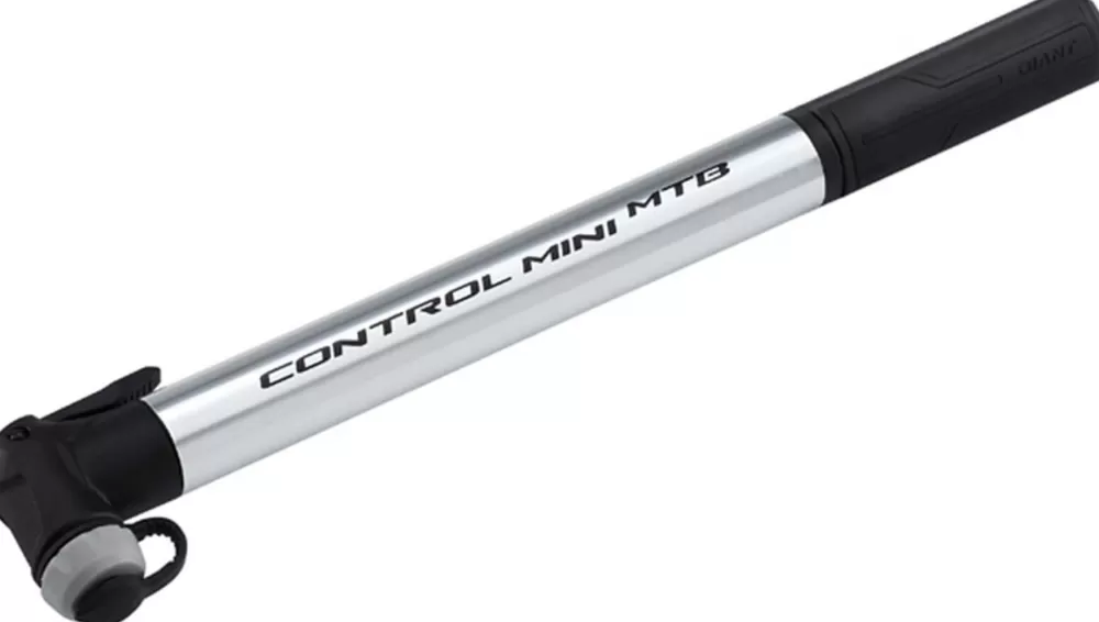 Giant Cykelpumper | Control Mini MTB Pumpe - Silver Silver Alu