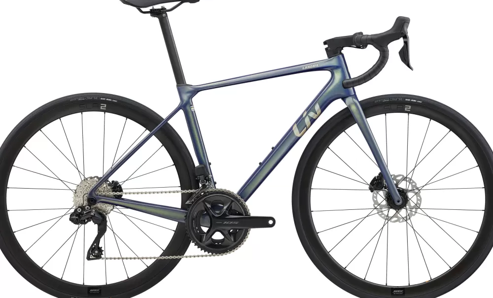 Giant Racercykler | Liv Langma Advanced 0 Di2 2025 - Blå Interstellar