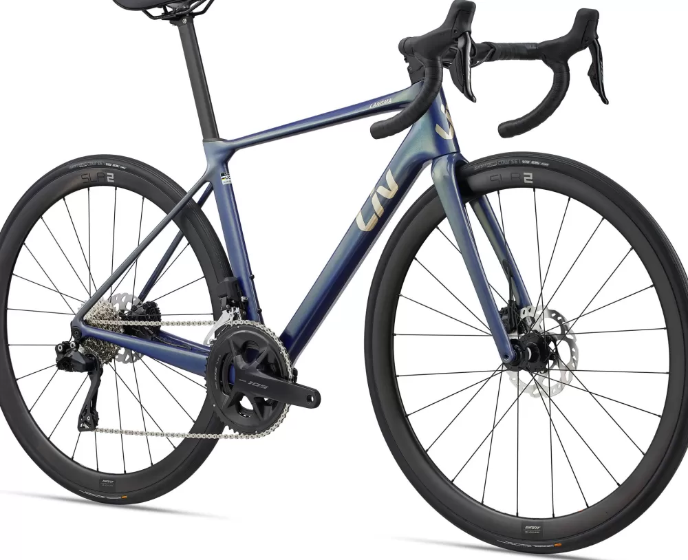 Giant Racercykler | Liv Langma Advanced 0 Di2 2025 - Blå Interstellar