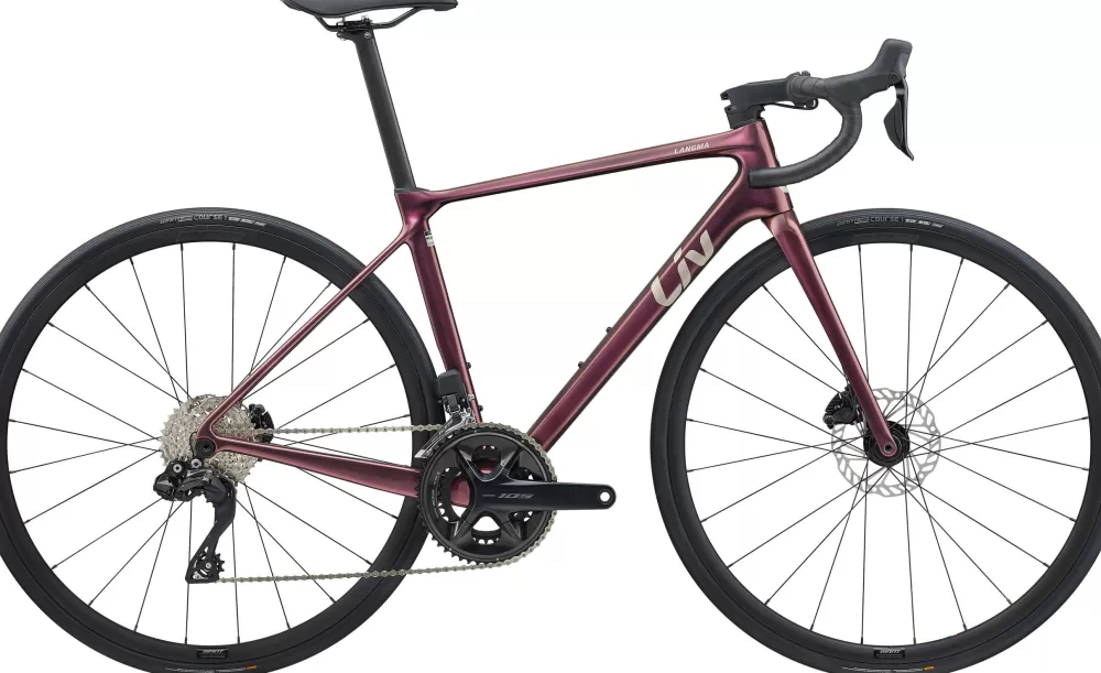 Giant Racercykler | Liv Langma Advanced 1 Di2 2025 - Rød Mechanic Rose